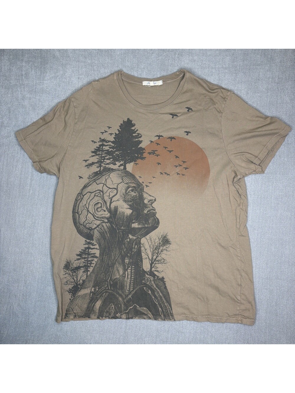 Junk Food Urban Outfitter Shirt Human Tree Hangover Alan USA Hippie XXL